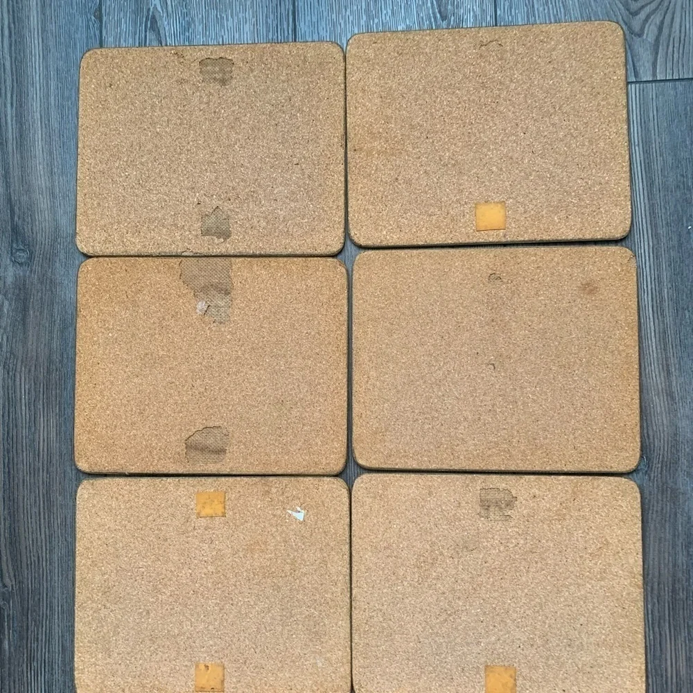Hardboard coasters
